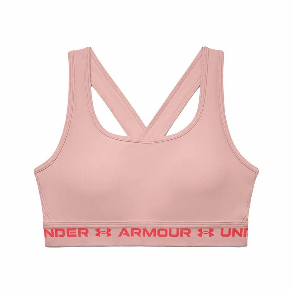 Sports-BH Under Armour Crossback Mid Pink L