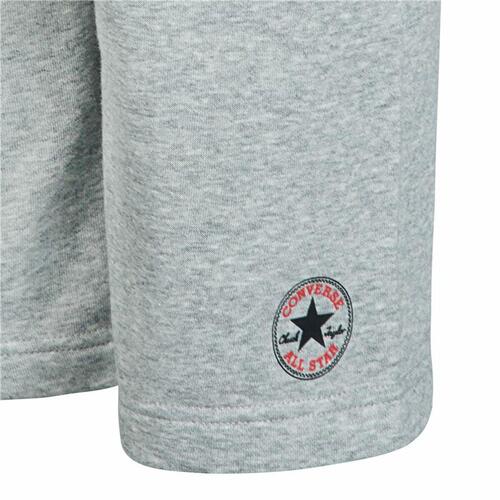 Sportstøj til Børn Converse Core Tee Sort/Grå 6-7 år