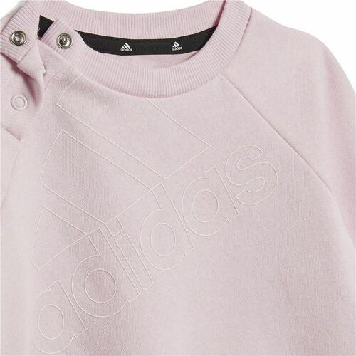 Sportstøj til Børn Adidas Essentials Logo Pink 3-6 måneder