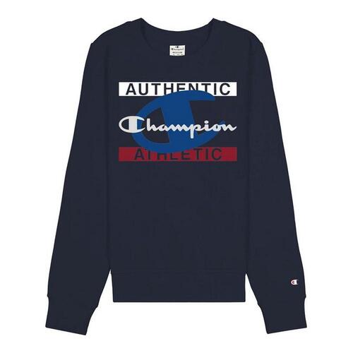 Sweaters uden Hætte til Mænd Champion Authentic Athletic Mørkeblå M