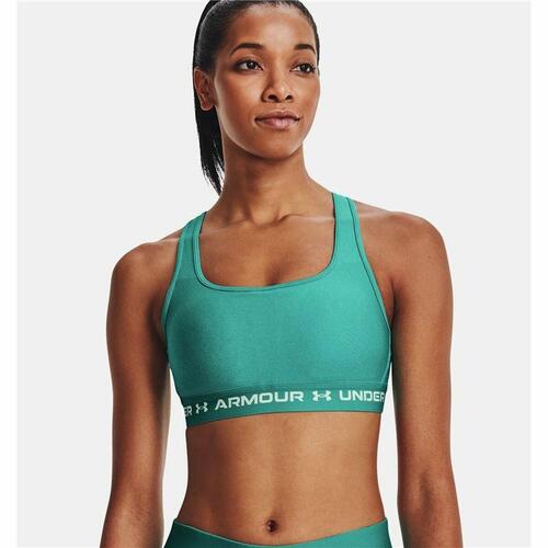 Sports-BH Under Armour Crossback Mid Akvamarin L