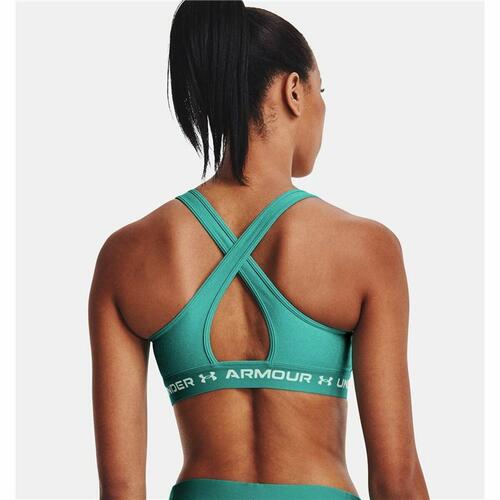 Sports-BH Under Armour Crossback Mid Akvamarin XS