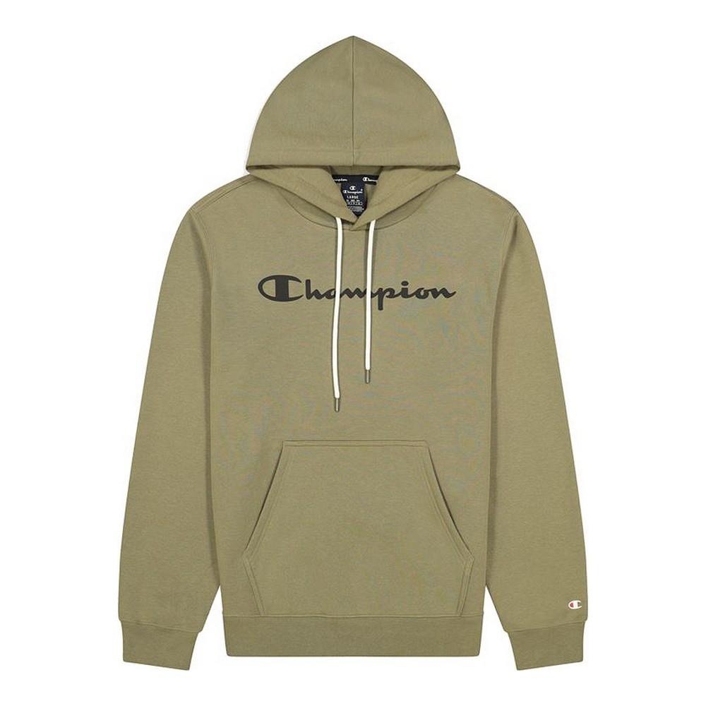 Hættetrøje til Mænd Champion Script Logo Print Brun S