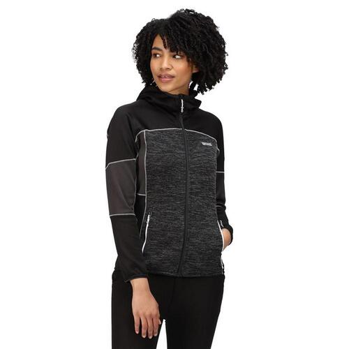 Sportsjakke til damer Regatta Walbury II Full Zip Sort 18