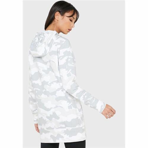 Sportsjakke til damer Calvin Klein Full Zip Hvid L