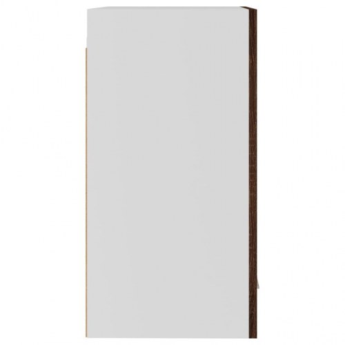 Hængeskab Lyon - brun eg 39,5×31×60 cm i konstrueret træ
