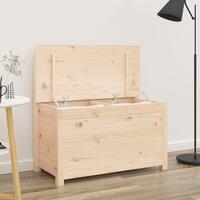 Bænk 80x41x77 cm massivt fyrretræ