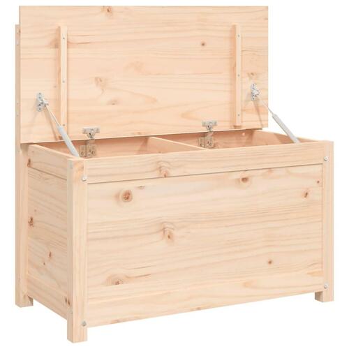 Bænk 80x41x77 cm massivt fyrretræ