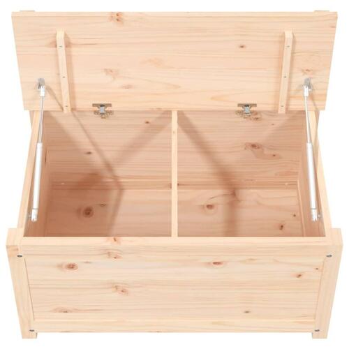 Bænk 80x41x77 cm massivt fyrretræ