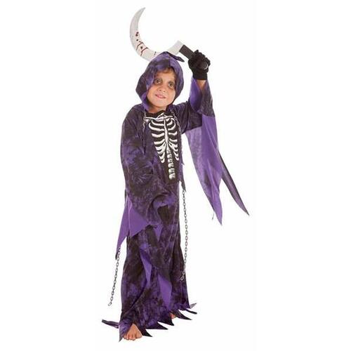 Kostume til børn Reaper Tunika (3 Dele) 7-9 år