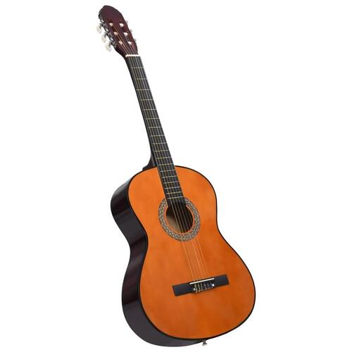 Klassisk guitarsæt til begyndere 12 dele 4/4 39"