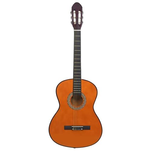 Klassisk guitarsæt til begyndere 12 dele 4/4 39"