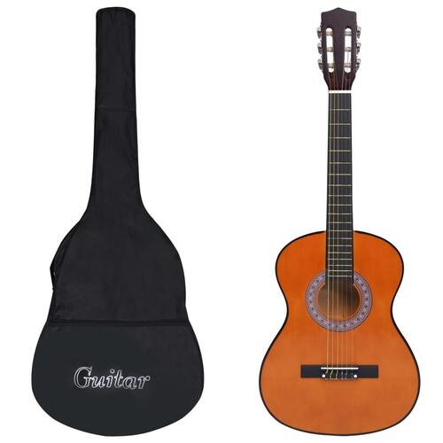 Klassisk guitarsæt til børn og begyndere 8 dele 3/4 36"