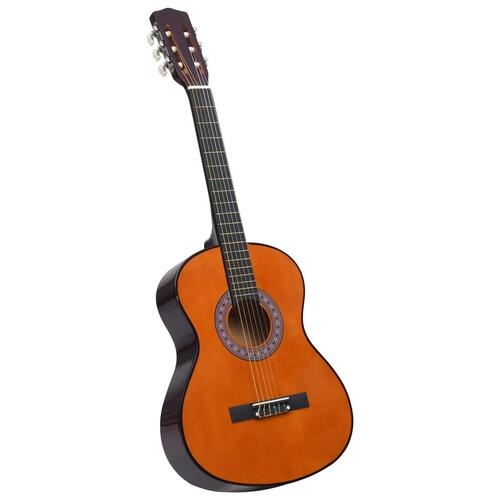 Klassisk guitarsæt til børn og begyndere 8 dele 3/4 36"