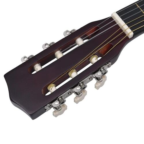 Klassisk guitarsæt til børn og begyndere 8 dele 3/4 36"