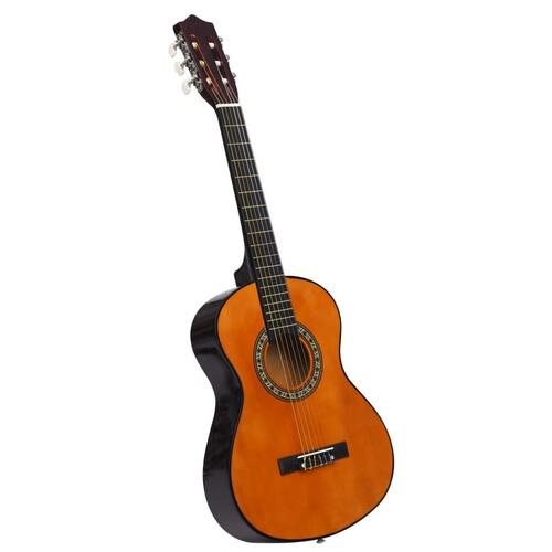 Klassisk guitarsæt til børn og begyndere 8 dele 1/2 34"