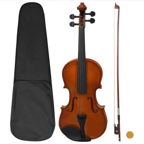 Violinsæt 4/4 med bue, hagestøtte og taske