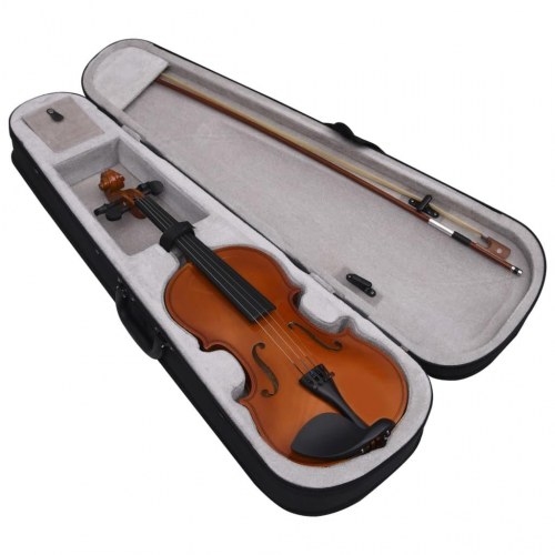 Violinsæt 4/4 med bue, hagestøtte og taske