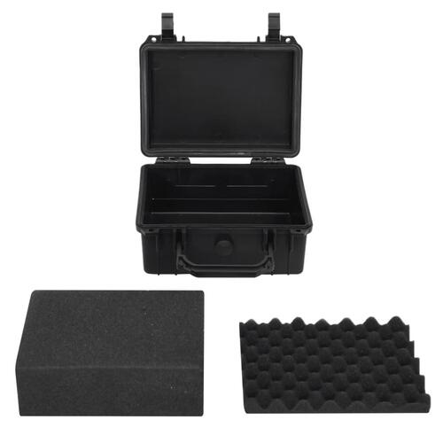 Transportabel flightcase 24x19x11 cm PP sort