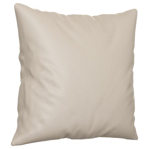 Pyntepuder 2 stk. 40x40 cm mikrofiberstof cremefarvet
