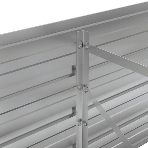 Højbed 480x80x45 cm cortenstål rustfarvet