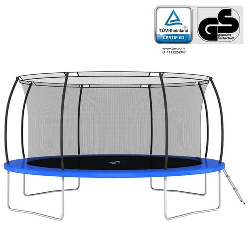 Trampolinsæt 460x80 cm 150 kg rund