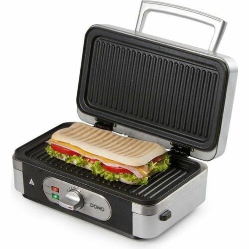 DOMO Sandwichgrill DO9136C - 1000 W, rustfrit stål