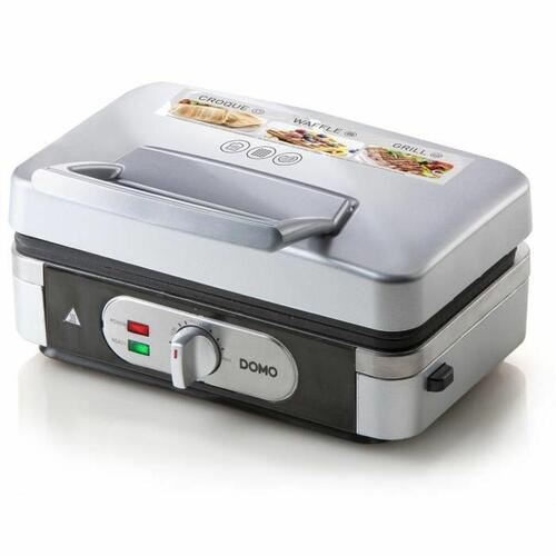 DOMO Sandwichgrill DO9136C - 1000 W, rustfrit stål