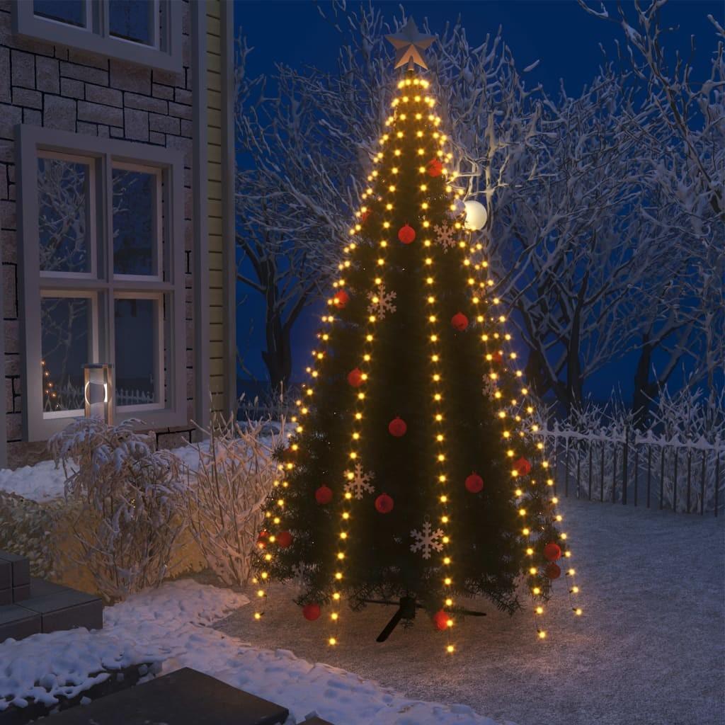 Lysnet til juletræ 300 lysdioder 300 cm