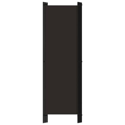 4-panels rumdeler 200 x 180 cm brun