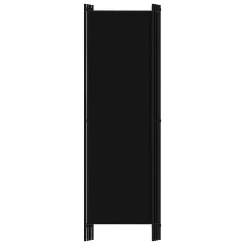 4-panels rumdeler 200 x 180 cm sort