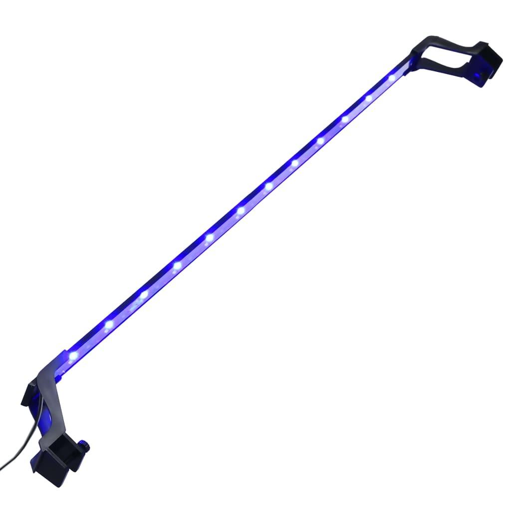 LED-lampe til akvarium med klemmer 90-105 cm blå og hvid