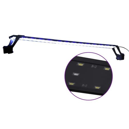 LED-lampe til akvarium med klemmer 90-105 cm blå og hvid