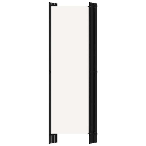 6-panels rumdeler 300 x 180 cm hvid