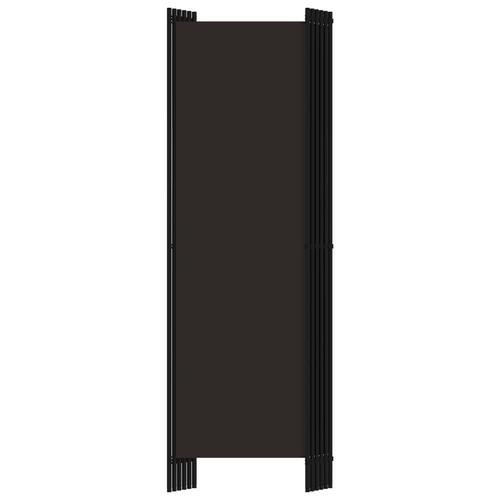 6-panels rumdeler 300 x 180 cm brun