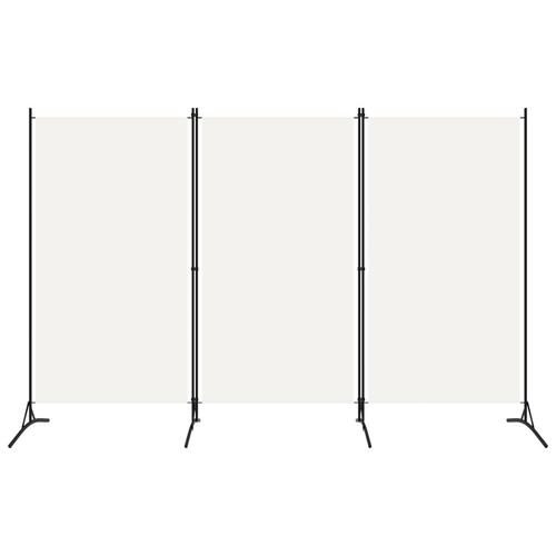 3-panels rumdeler 260x180 cm stof hvid