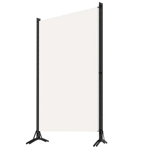 3-panels rumdeler 260x180 cm stof hvid