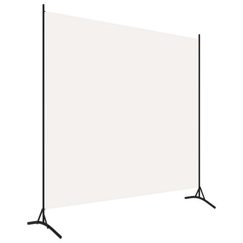 Rumdeler 175x180 cm stof hvid