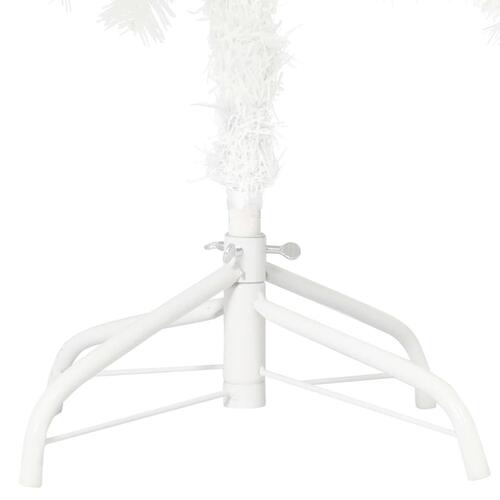Kunstigt juletræ naturtro nåle 150 cm hvid