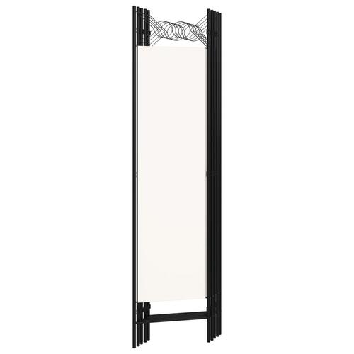5-panels rumdeler 200 x 180 cm hvid