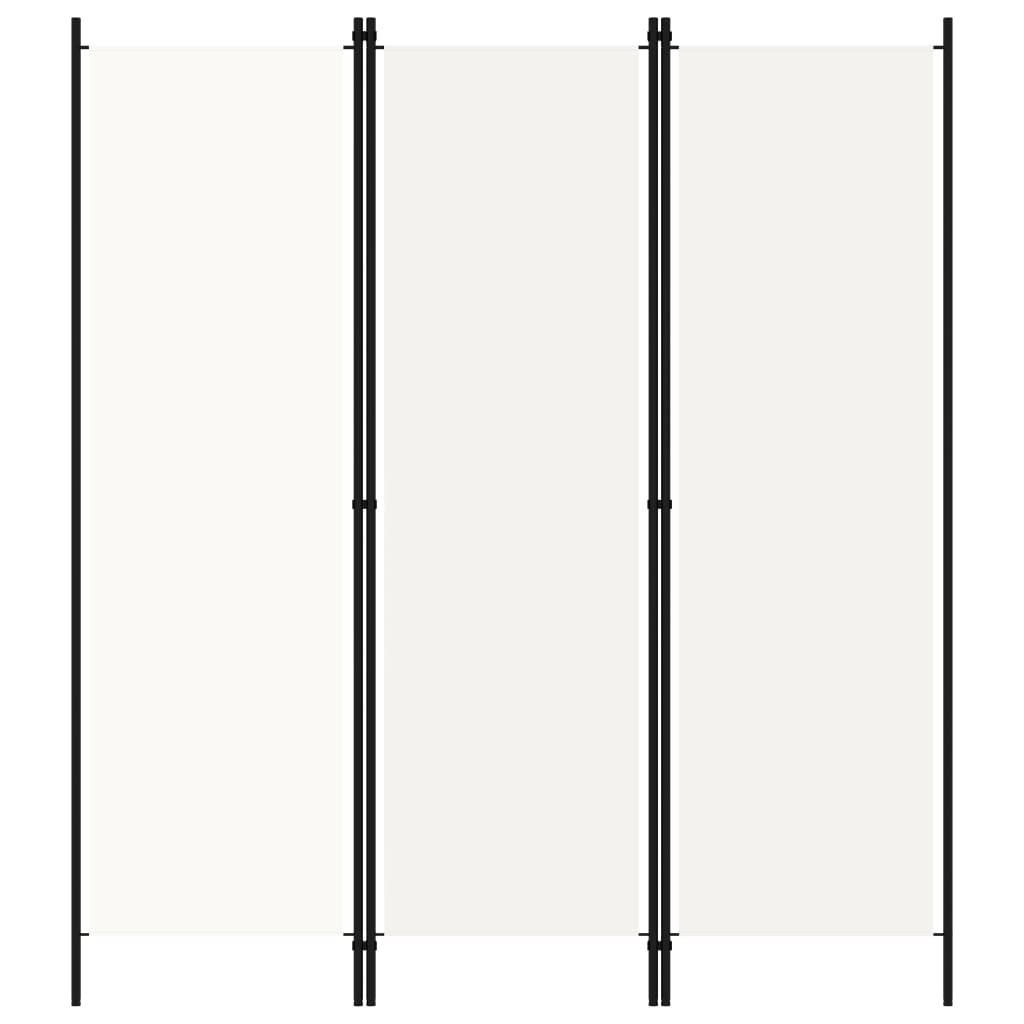 3-panels rumdeler 150 x 180 cm hvid