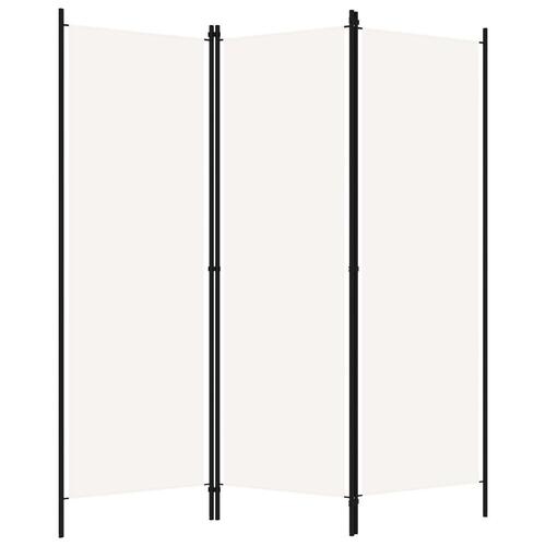 3-panels rumdeler 150 x 180 cm hvid