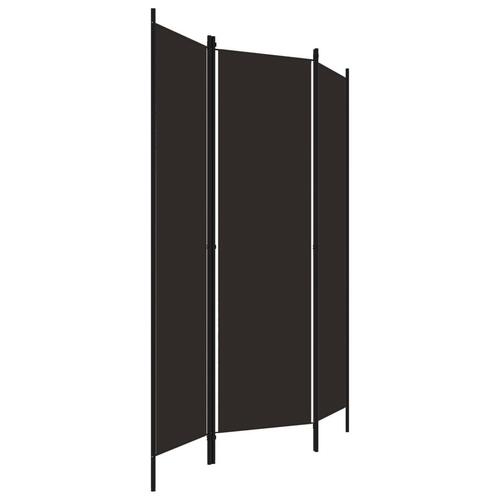 3-panels rumdeler 150 x 180 cm brun