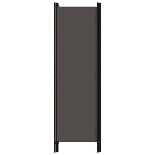 3-panels rumdeler 150 x 180 cm antracitgrå