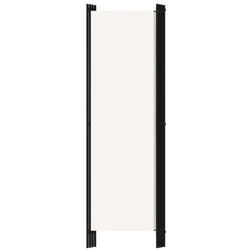 4-panels rumdeler 200 x 180 cm hvid