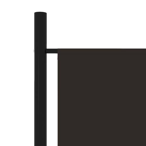 5-panels rumdeler 250 x 180 cm brun