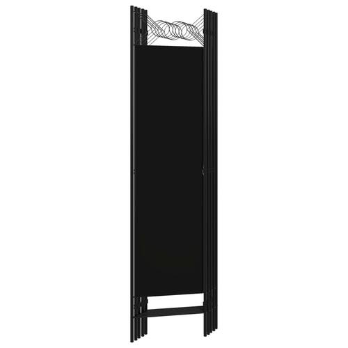 5-panels rumdeler 200x180 cm sort