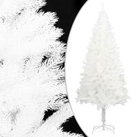 Kunstigt juletræ naturtro nåle 240 cm hvid