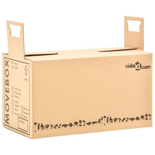 Flyttekasser 60 stk. XXL 60x33x34 cm pap