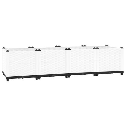 Højbed 160x40x38 cm polypropylen